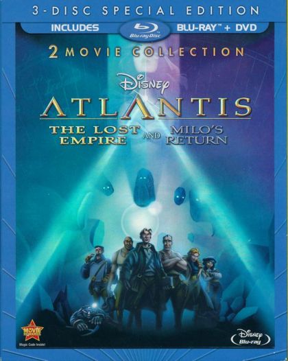 Atlantis: The Lost Empire & Milo's Return -blu